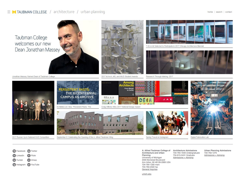 Taubman College website